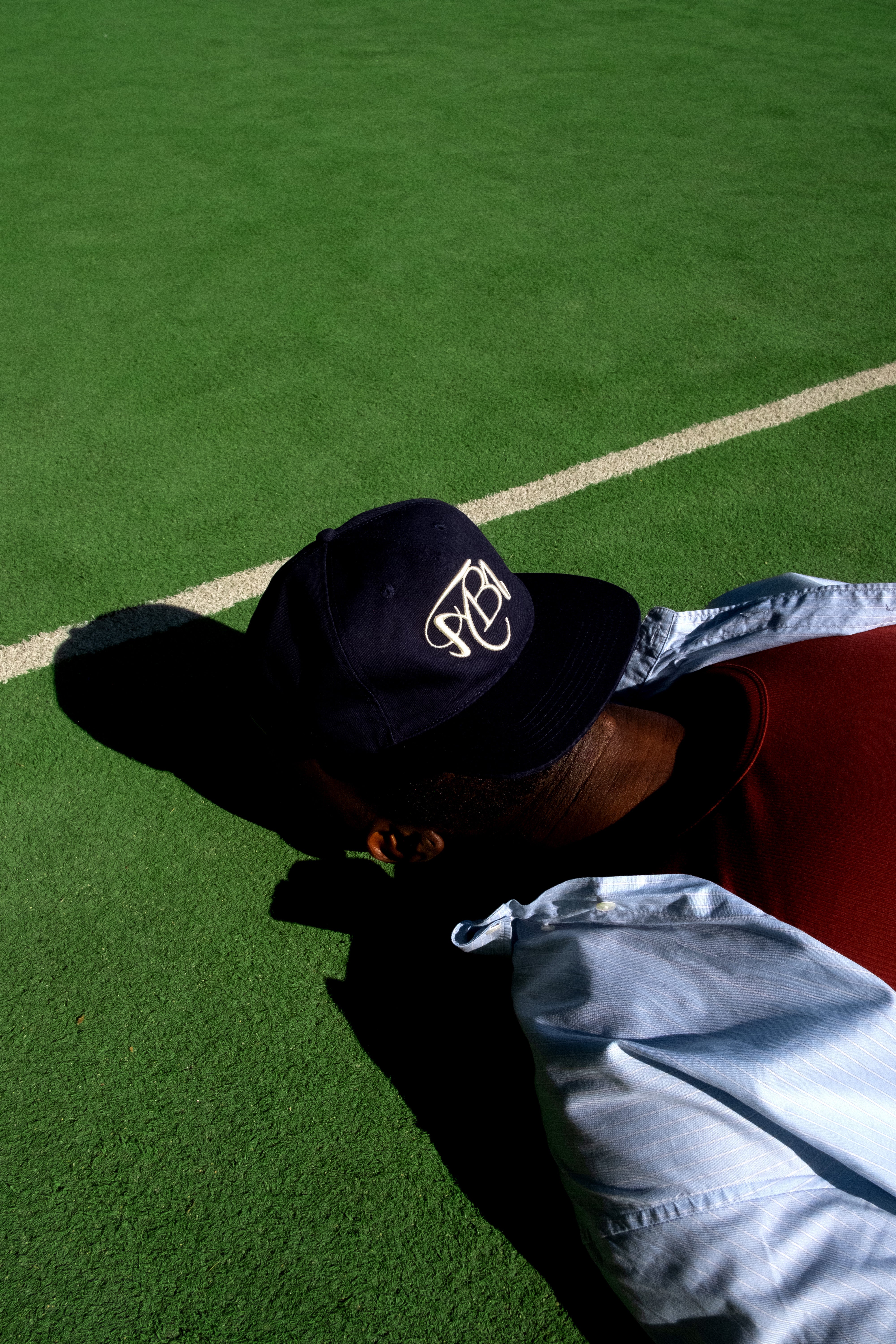 NNTBC 5 panel Cotton Navy cap