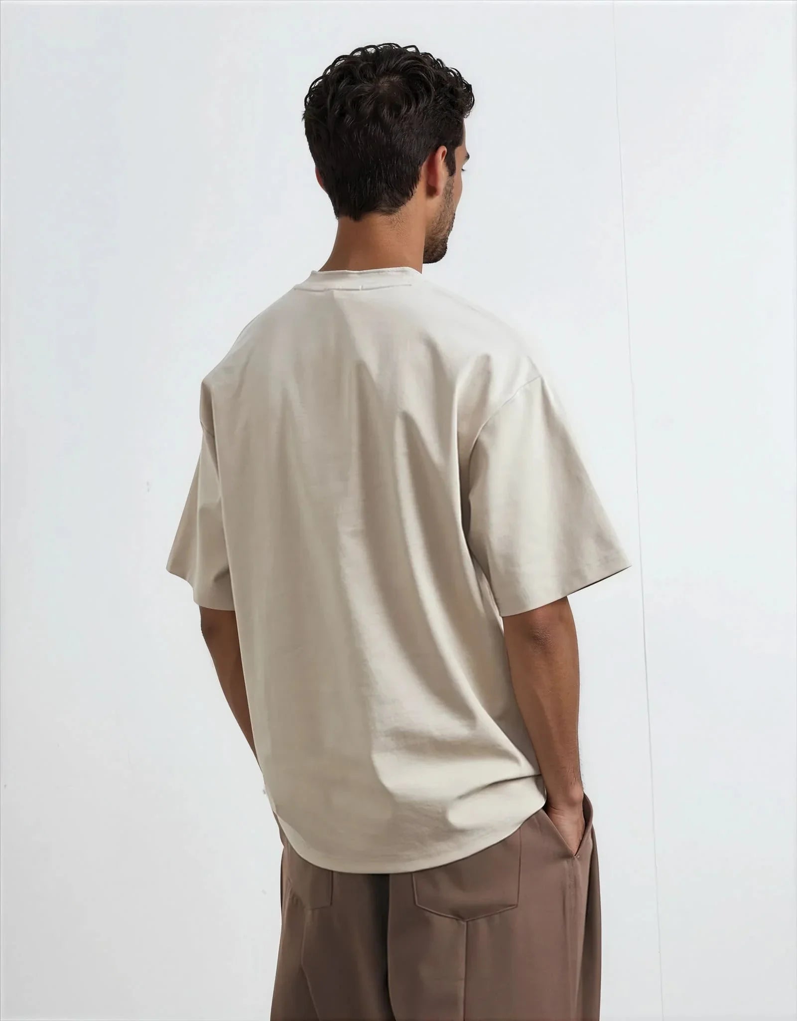 Men’s Mercerized Cotton Heavyweight  T-Shirt