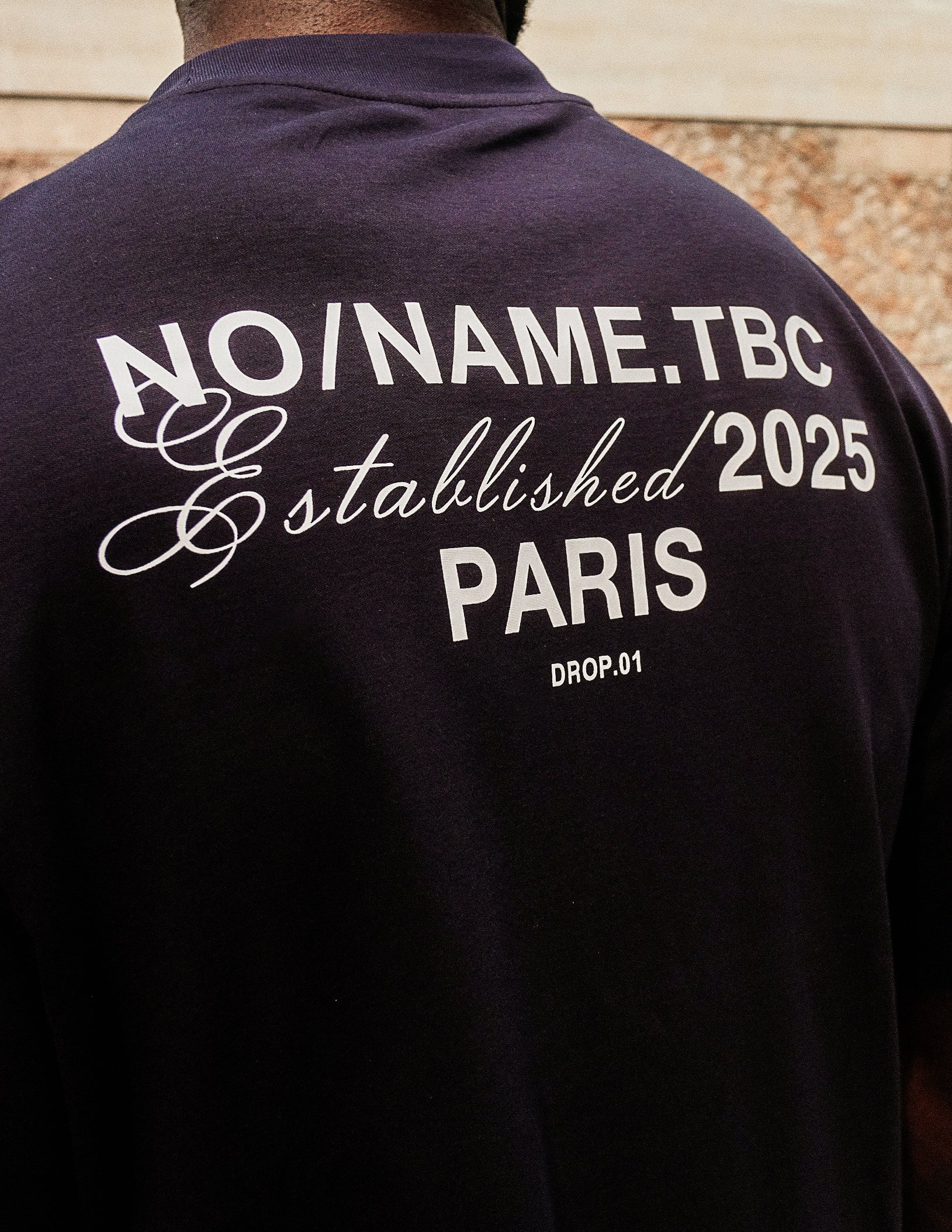 NNTBC 100% Cotton Crew neck Navy T-shirt