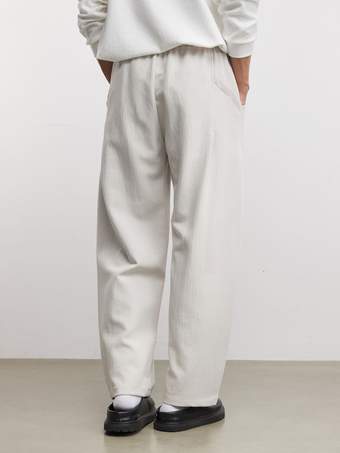 Men’s Lyocell Cotton Straight Leg Pants